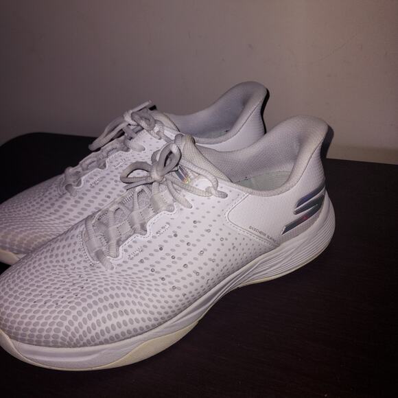 Skechers Women's Slip‑Ins Sneakers 9.5M Pickleball Viper Court Reload White - Picture 1 of 16
